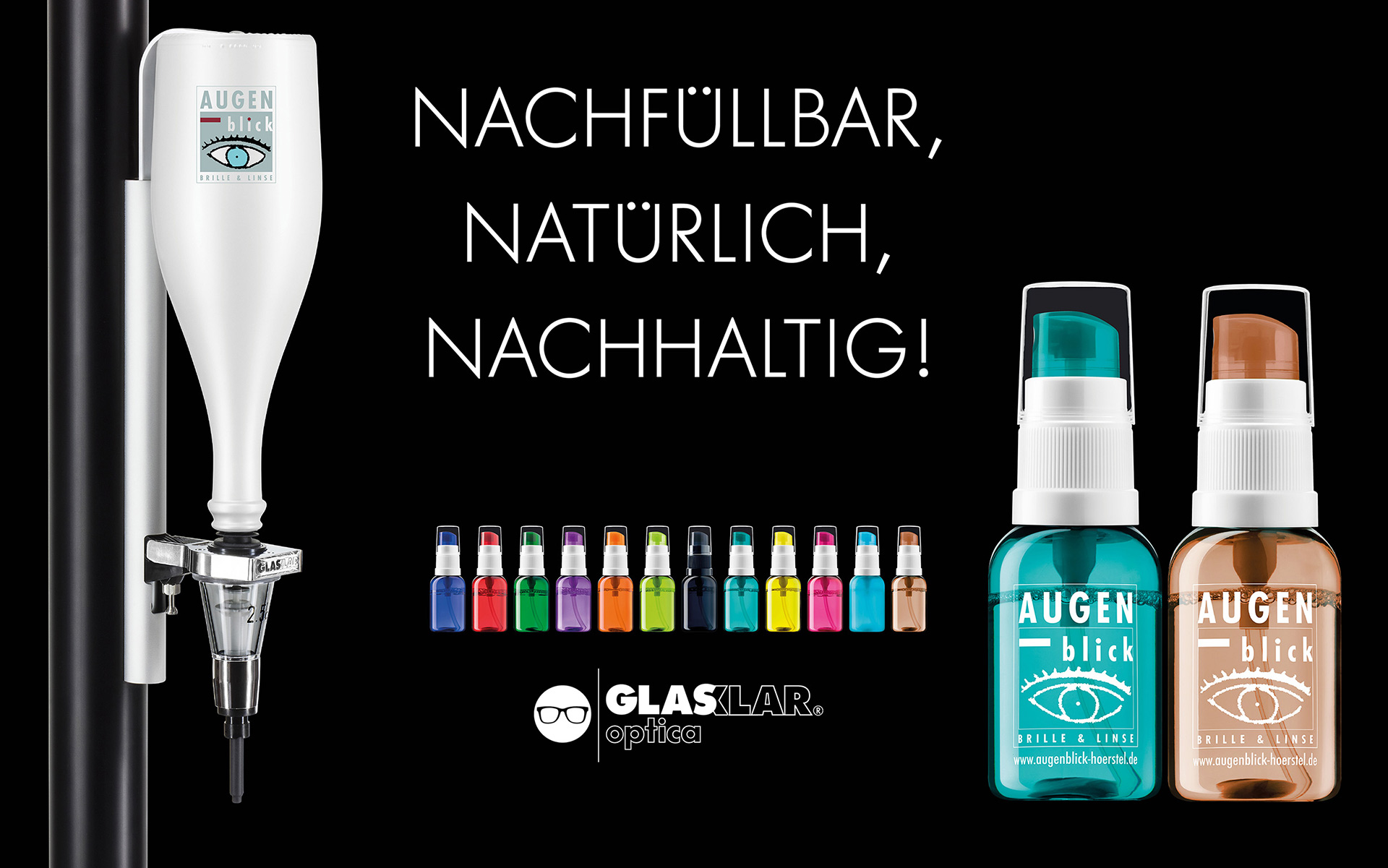 Unser Nachfüllservice bei Augenblick - Brille & Linse